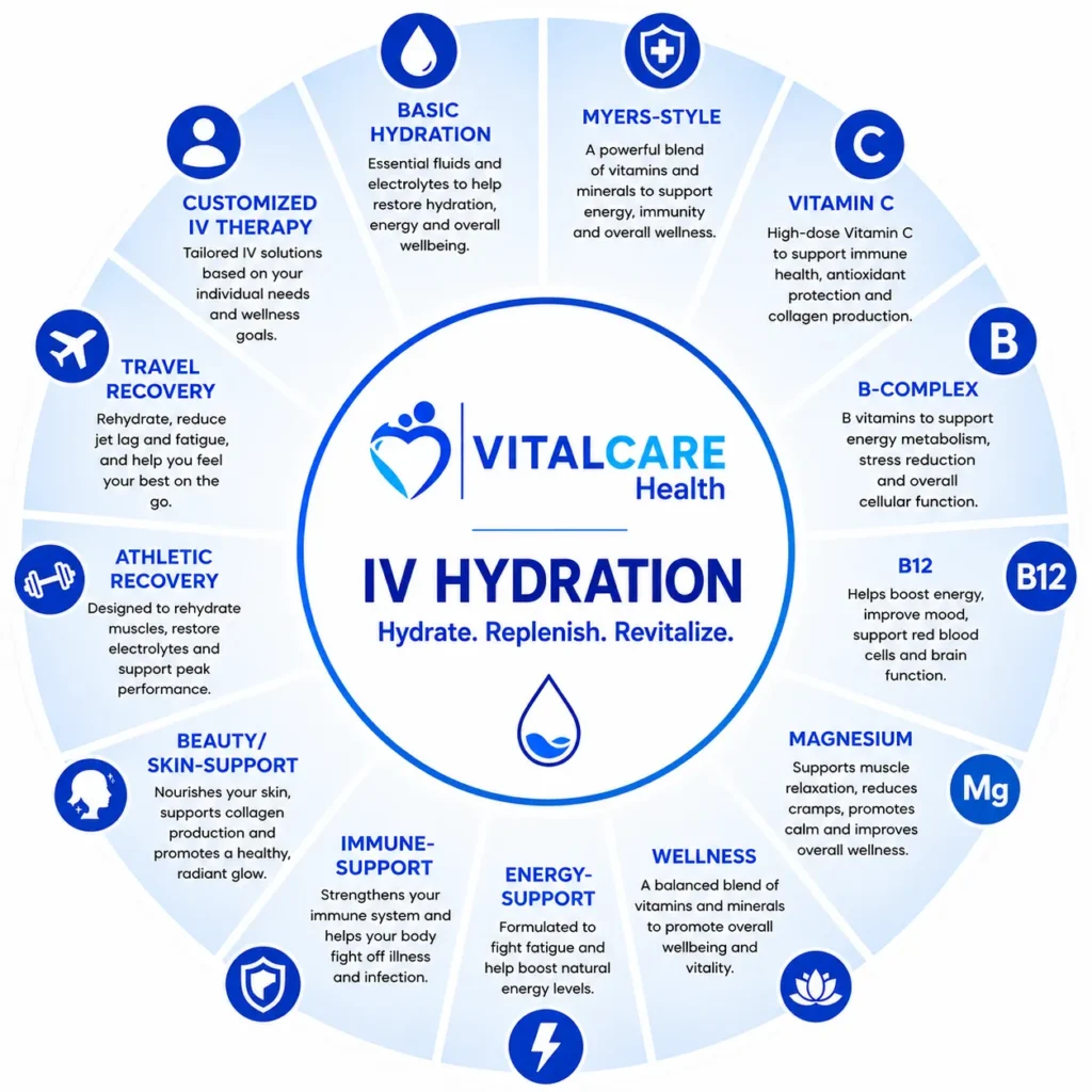 VitalCare IV Hydration Wheel